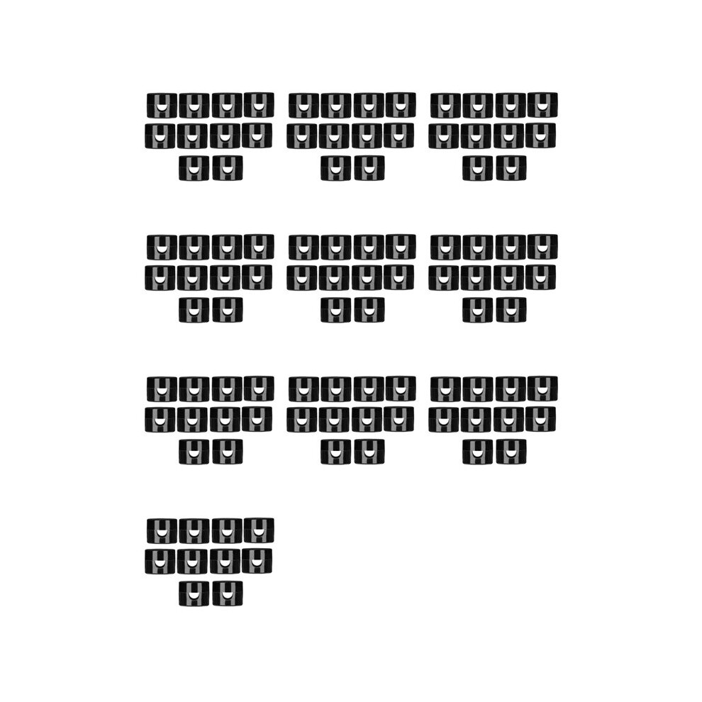 100Pcs Hook For Ceiling Hanging Light,Diy Lamp Hanging Electric Wire Cable Cord Chandelier Fixture Hardware Hook Black 6033609215715