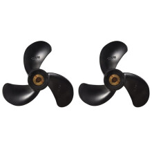 2X Schepsmotorpropeller 7/8/8X7 1/2 58130-ZV1-840ZB, 5870 Geschikt voor 4-Takt 5HP BF5 Buitenboordmotor