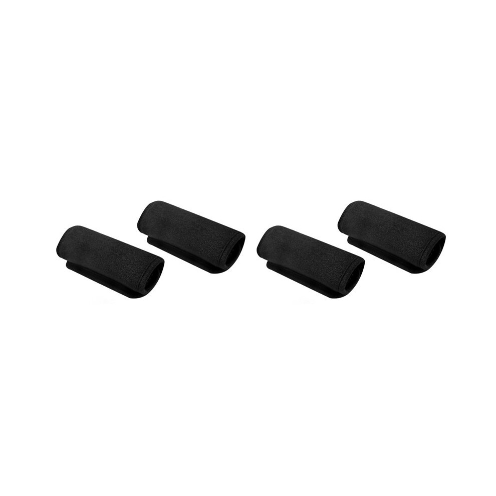 Black 4Pack Walker Handle Cushions Walker Grip Covers Pads Walker Padded Hand Grip Covers For Rolling Wheelchair Walker