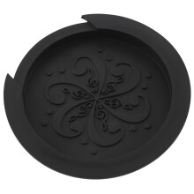 2X Acoustic Guitar Sound Hole Cover Block Plug Screeching Halt for 40 inch /41 inch  EQ Black