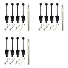 12X Rubber Body Clip Retainer Shell Fixed Buckle Lock met Shell Hole Opener voor MJX HAIBOXING 1/12 1/14 1/16 RC Car