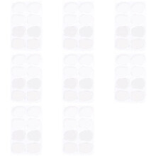 64pcs Alto/Tenor Saxophone Sax Mouthpiece Patches Pads Cushions 0.8mm---Translucent