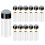 24x Billard-Queue-Spitzen mit Queue-Ferrulen zum Anschrauben, 12 mm Queue-Spitzen 3
