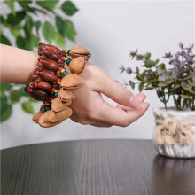 4 St Seed Shell-Dansarmband, Nötband och Handledsklockor för Dans, Yoga, Meditation, ASMR och Ljudterapi