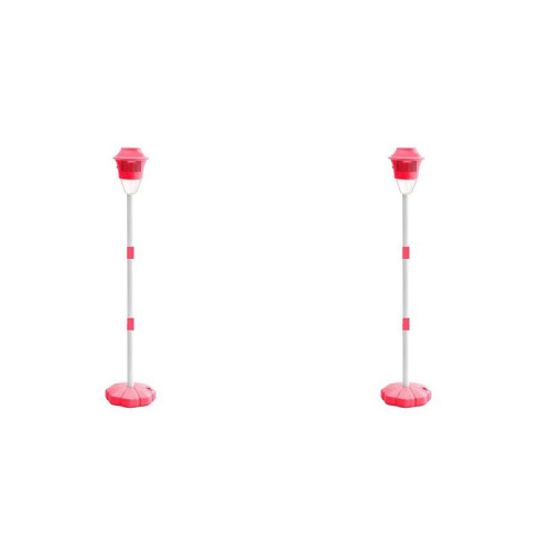 2X Automatic Bubble Machine with Light Vertical Bubble Machine for Birthday Outdoor Wedding Christmas Parties Red