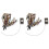 2X DumboRC X6DC 2.4G 6CH Receiver with LED Strip Light Control Board Module Set for RC Car Transmitter Replacement 1
