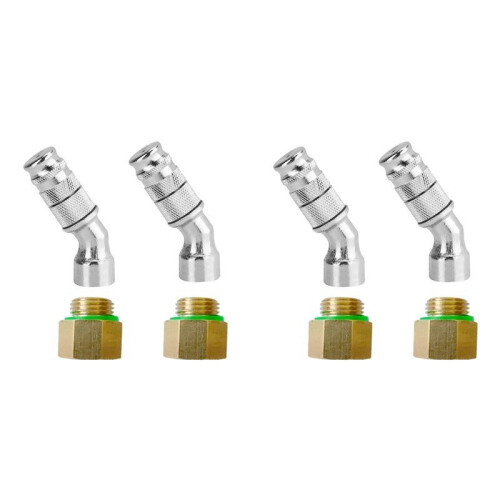 Adjustable Sprayer Nozzle Tips 4 Sets High Pressure Misting Spray Nozzle 1.5mm Aperture