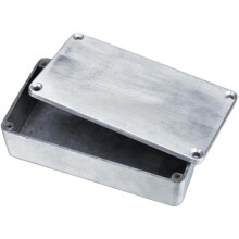 6PCS 1590B Style Guitar Effects Pedal Aluminum Stomp Box Enclosure for DIY Guitar Pedal Kit
