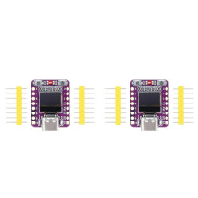 2X Scheda di Sviluppo OLED ESP32-C3 con Modulo OLED da 0,42 Pollici, Antenna In Ceramica, Scheda di Sviluppo Supermini ESP32 Wi-Fi