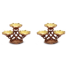 2X 1:12 Casa de Muñecas en Miniatura Plato de Fruta Europeo Muñecas Accesorios de Cocina Casa de Muñecas Escena de Vida Decoración