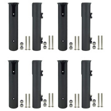 8Pcs Fishing Rod Holder Fishing Pole Rack Ship Fish Rod Tube Yacht Fishing Rod Frame for Boat