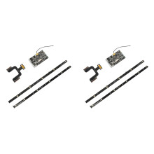 2X Platinen-Controller, Batterie-Armaturenbrett für M365 M187 Set, Ersatzteile für Elektroroller