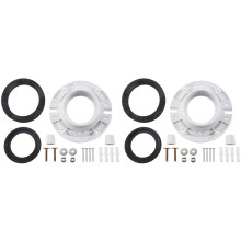 4X 3-in-1 Combo RV Toiletafdichting en Flensset - Perfect Geschikt voor Woonmodellen