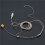2X Adjustable Beige Double Earhook Capacitor Headset Mic Headworn Lockable Microphone 3.5mm Plug for Wireless 8