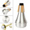 3X Trumpet Mute , Aluminum Trumpet Practice Mute 4
