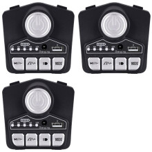 3X 12V HB12V Multifunktionales Zentrales Bedienfeld für Ersatzteile für Kinder-Elektroautos
