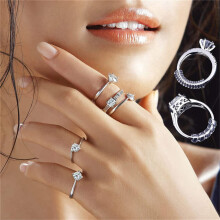 8X Ring Size Adjuster for Loose Rings Invisible Ring Guard Clip Transparent Silicone Sizer Tightener Resizer 4 Sizes