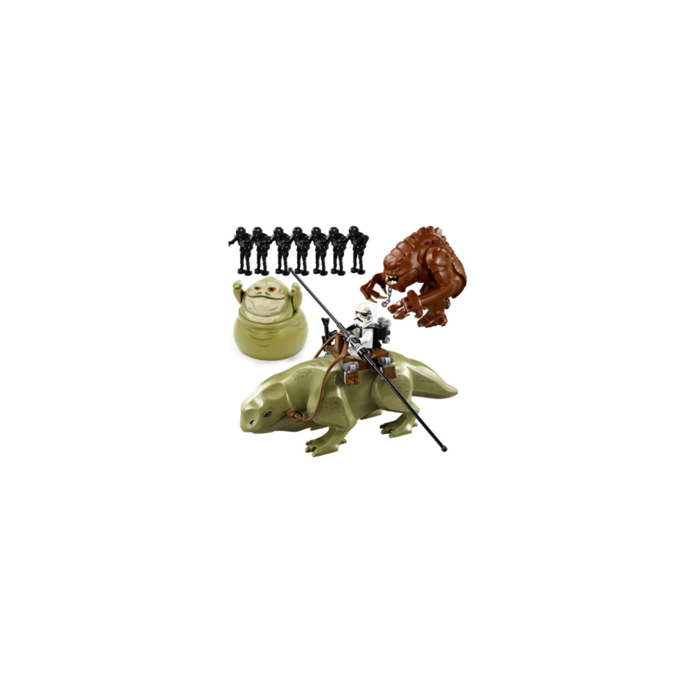 Enekio Star Wars Dewback Rancor Jabba Minifigures Kids Toys Gifts Fit Lego ﻿