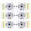 12x AS5600 Magnetischer Encoder Magnetisches Induktions-Winkelmesssensormodul 12bit Hohe Präzision mit Magnet 6set 2