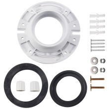4X 3-in-1 Combo RV Toilet Seal and Flange Kit - Perfect Fit for Residence Models