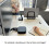2X Adjustable Vertical Laptop Stand - Notebook & Tablet Holder Vertical Storage Rack Black 10