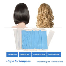 72Pc/Lot Strong Wig Tape Double Sided Adhesive Extension Hair Tape Strips Waterproof for Toupee Lace Wigs Film Adhesive
