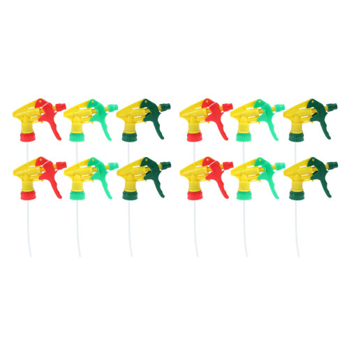 12 Pcs Heavy Duty Chemical Resistant Trigger Sprayer Spray Bottle Nozzle