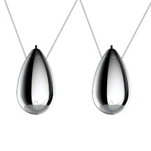 2X Collier Purificateur D'Air Portable Freshner D'Air Portable Ioniseur Suspendu Personnel Ion NéGatif pour Adultes Enfants