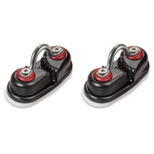 4 Packs Cam Cleat, Rope Cleat, Boat Cam Cleat for Sailing Sailboat Boat Canoe Dinghy Accessories
