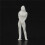 1:50 White Figures Architectural Model Human Scale HO Model Plastic Peoples,100 Pieces 7