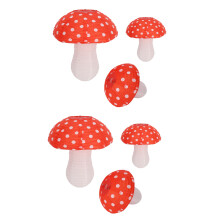 6 StüCk Pilz Geformte Papier Laternen für Waldd Schungel Wunderland Thema Geburtstags Feier Dekor HäNgen 3D Pilz