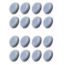 16 Packungen Küchengeräte Schieber, 25 mm Selbstklebende Magie Telfon Schieber für Kaffeemaschinen, Mixer, Heißluftfritteusen, Schnellkochtöpfe