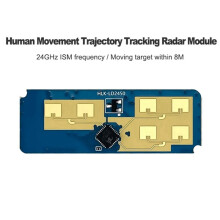 4X 24G HLK-LD2450 Millimeterwellen-Radarsensormodul Zur Verfolgung Menschlicher Bewegungen LD2450 Erfassungsentfernung 8M Home A