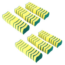 60 PZ Multi-Purpose Doppio Spugna Spugne Abrasive Piatto di Lavaggio Scrub Spugna Macchie Rimozione