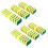 60pcs Multi-purpose Double-faced Sponge Scouring Pads Dish Washing Scrub Sponge Stains Removing Cleaning 2