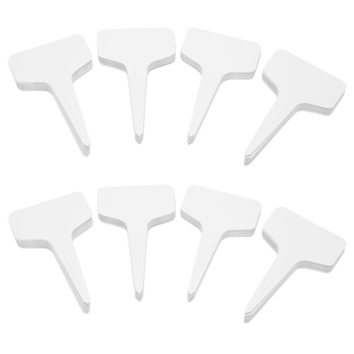 200 pcs Garden Labels gardening plant classification sorting sign tag ticket plastic writing plate board