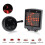 2X Bike Warning Tail Light USB Rechargeable  Wireless Remote Control Turn Signal Warning Brake Light 4