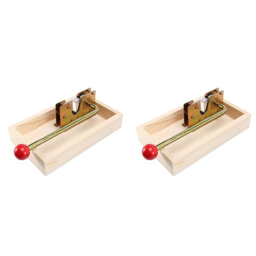 2X Handleiding Macadamia Moer Opener Moer Cracker Machine Walnoot Notenkraker Moer Sheller Tool Macadamia Moer Opening
