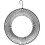 2X Peanut Wreath Bird Feeder 16 Inch, Rust & Waterproof Solid Steel DurableWhole Peanut Wild Bird Feeder with Hook 2