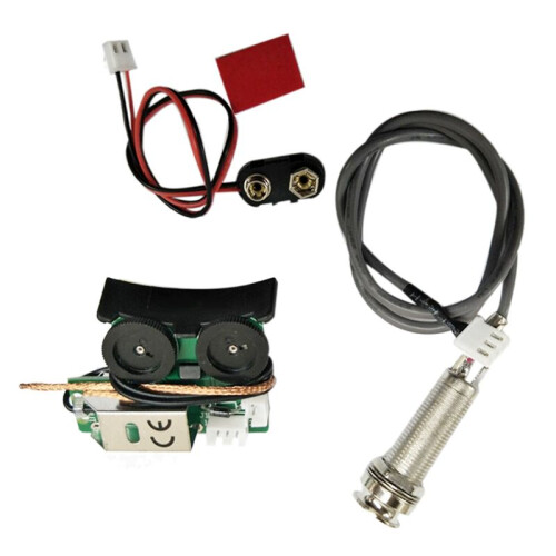 8X Under Saddle Piezo Pickup Onboard Preamp System for Acoustic Guitar 1