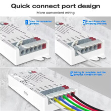 3X GLEDOPTO Controlador LED ESP32 PWM WLED 5 Modos em 1 12-24 V WiFi Controle de Aplicativo para RGBCCT RGBW RGB WWCW CCT Dimmer Strip Light