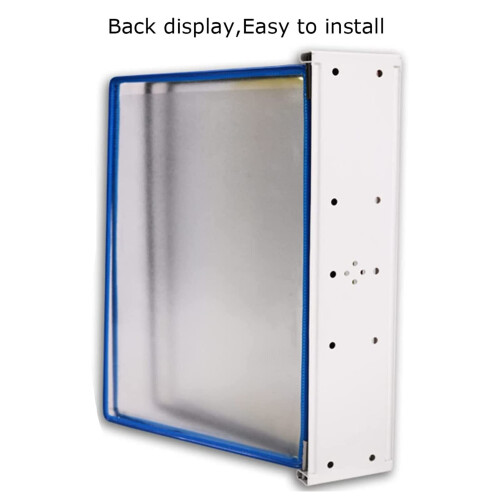 A4 Document Display with 10 Flip Panels, Wall Mounted File Holder for Quick and Professional Storage 1