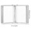 A4 Document Display with 10 Flip Panels, Wall Mounted File Holder for Quick and Professional Storage 3