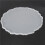 5X DIY Crystal Epoxy Mold Compote Swing Table Round Lace Coaster Table Decoration Silicone Mold 6