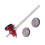 2X Verstelbare Basdrumpedaalklopper van Aluminiumlegering, Percussie-Instrumentaccessoires 4