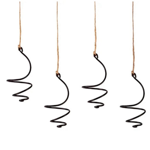 24X Air Pineapple Hook Hanging Flower Stand Pots Display Hanger Holder Iron 2