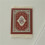 4x  Persian Woven Coasters Carpet Pattern Coaster Dining Table Decoration Technology.Red 5