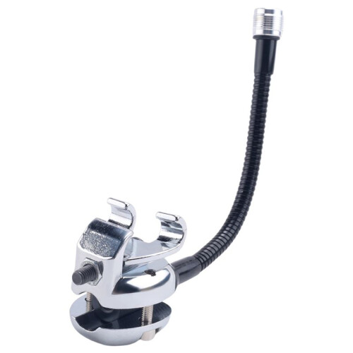 3X Drum Microphone Stand Pressing Ring Microphone Holder with Gooseneck Drum Accessories