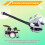 3X Drum Microphone Stand Pressing Ring Microphone Holder with Gooseneck Drum Accessories 7