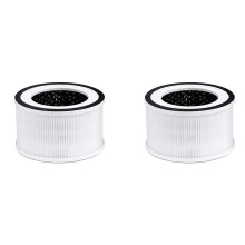 2X Filtre HEPA de Remplacement Compatible avec Les Accessoires de Filtration En 3 étapes Du Purificateur D'Air Afloia Fillo/Halo/Allo